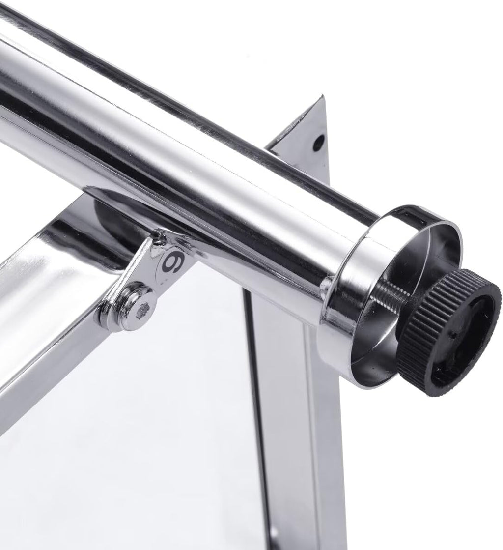 Acrylic Frame Glass Console Table
