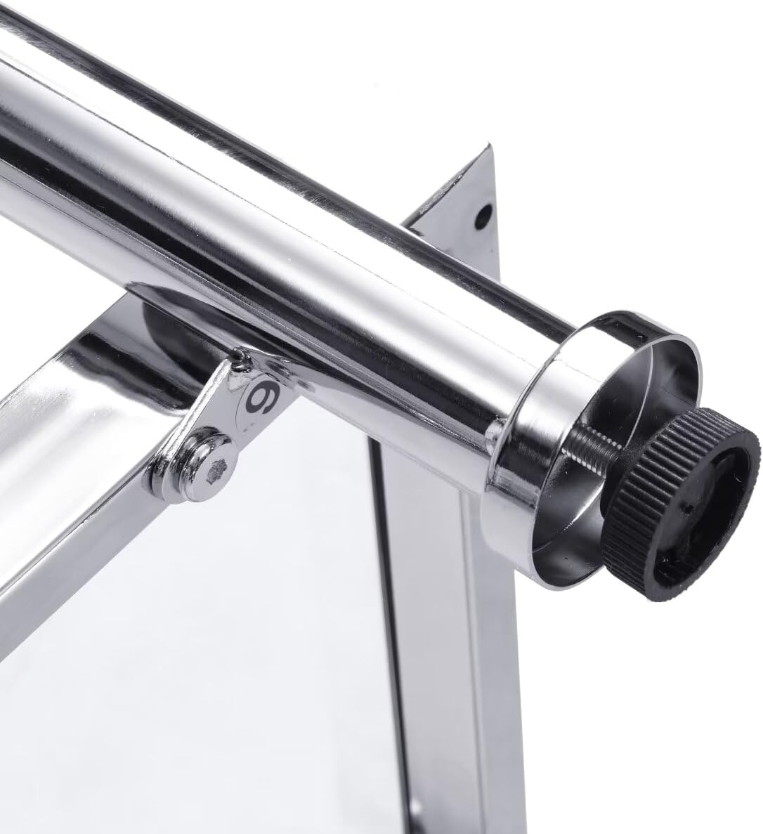 Acrylic Frame Glass Console Table