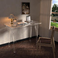 Thickened Clear Acrylic Computer Desk