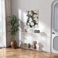 2-Tier Clear Acrylic Console Table